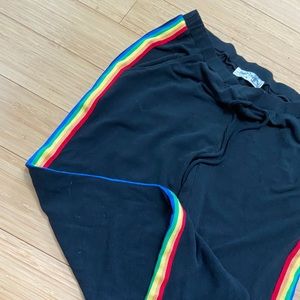 🌈rainbow detail leggings
